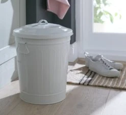 Habitat 25 Litre Waste Bin - Cream -Home Sales Store 9300103 R Z001C