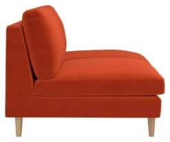 Habitat Teo Velvet 2 Seater Sofa - Orange -Home Sales Store 9303382 R Z004A