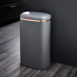 Tower 58 Liter Cavaletto Sensor Bin - Grey -Home Sales Store 9308899 R Z005A