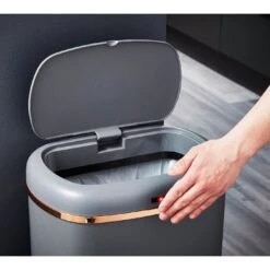 Tower 58 Liter Cavaletto Sensor Bin - Grey -Home Sales Store 9308899 R Z006A