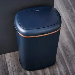 Tower 58 Liter Cavaletto Sensor Bin - Blue -Home Sales Store 9308916 R Z007A