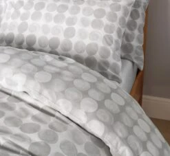 Habitat Spot Print Grey Bedding Set - Single -Home Sales Store 9311350 R Z005A