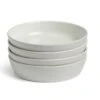 Habitat Addison 4 Piece Stoneware Pasta Bowl - White 2 Habitat Addison 4 Piece Stoneware Pasta Bowl - White -Home Sales Store 9311525 R Z001A