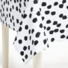 Habitat Spot Wipe Clean Cotton Table Cloth - White -Home Sales Store 9312074 R Z001A