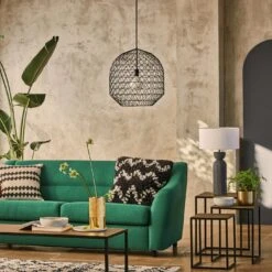 Habitat Moore Ceiling Light - Black -Home Sales Store 9312926 R Z004C