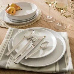 Habitat Addison 16 Piece Stainless Steel Cutlery Set Mirror 5 Habitat Addison 16 Piece Stainless Steel Cutlery Set Mirror -Home Sales Store 9320736 R Z001C