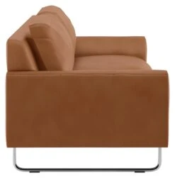 Habitat Lyle Leather 2 Seater Sofa - Tan -Home Sales Store 9325171 R Z004A