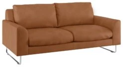Habitat Lyle Leather 2 Seater Sofa - Tan -Home Sales Store 9325171 R Z008A