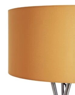 Habitat Tripod Floor Lamp - Mustard And Chrome -Home Sales Store 9336335 R Z002A