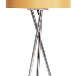 Habitat Tripod Floor Lamp - Mustard And Chrome -Home Sales Store 9336335 R Z003A