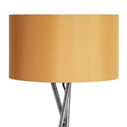 Habitat Tripod Floor Lamp - Mustard And Chrome -Home Sales Store 9336335 R Z005A