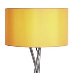 Habitat Tripod Floor Lamp - Mustard And Chrome -Home Sales Store 9336335 R Z006A