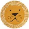 Habitat Kids Lion Face Circle Rug - Yellow - 100x100cm -Home Sales Store 9338065 R Z001A