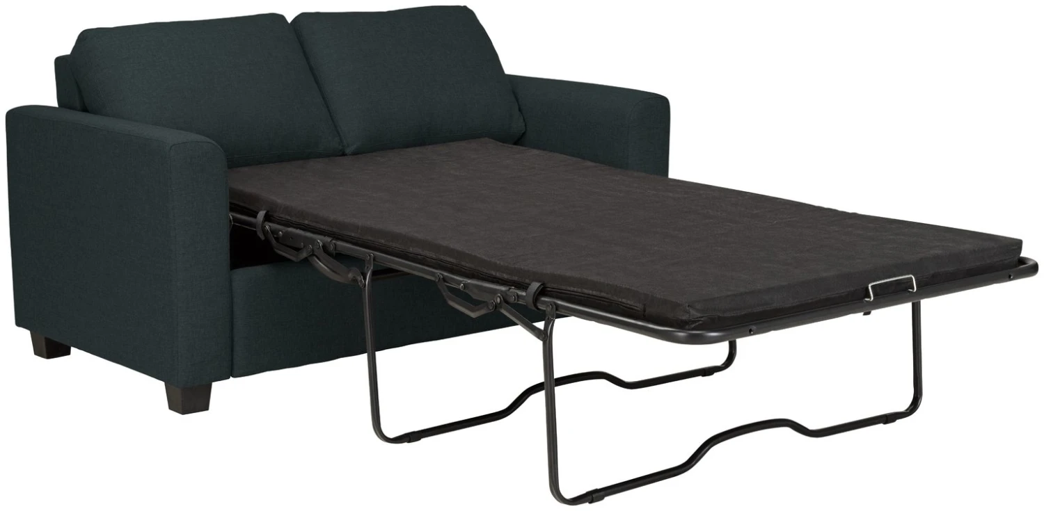 Habitat Apartment 2 Seater Fabric Sofa Bed - Charcoal 4 Habitat Apartment 2 Seater Fabric Sofa Bed - Charcoal - Image 2