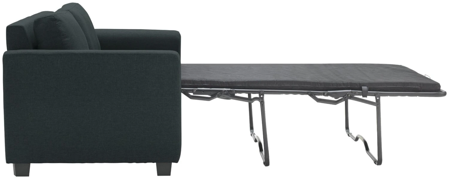Habitat Apartment 2 Seater Fabric Sofa Bed - Charcoal 5 Habitat Apartment 2 Seater Fabric Sofa Bed - Charcoal - Image 3