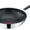 Tefal Jamie Oliver 28cm Non Stick Stainless Steel Wok -Home Sales Store 9341234 R Z001A