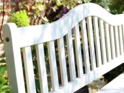 Habitat Henrietta 3 Seater Wooden Bench With Storage - White -Home Sales Store 9344080 R Z005C