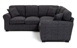Habitat Lisbon Fabric Corner Sofa - Charcoal 16 Habitat Lisbon Fabric Corner Sofa - Charcoal -Home Sales Store 9346583 R Z002A