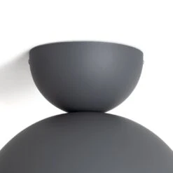 Habitat Metal Diablo Flush To Ceiling Light - Grey -Home Sales Store 9348213 R Z003A