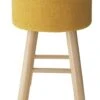 Habitat Sophie Small Fabric Stool - Yellow 1 Habitat Sophie Small Fabric Stool - Yellow -Home Sales Store 9350995 R Z001A