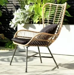 Habitat 2 Seater Bamboo Garden Bistro Set - Natural 21 Habitat 2 Seater Bamboo Garden Bistro Set - Natural -Home Sales Store 9371998 R Z004C