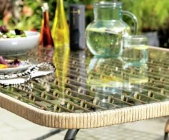 Habitat 4 Seater Bamboo Patio Set -Home Sales Store 9372485 R Z003C