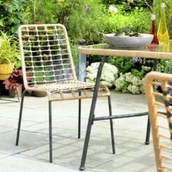 Habitat 4 Seater Bamboo Patio Set -Home Sales Store 9372485 R Z004C