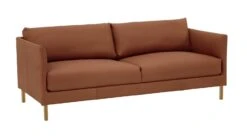 Habitat Hyde Leather 3 Seater Sofa - Tan -Home Sales Store 9372502 R Z008A