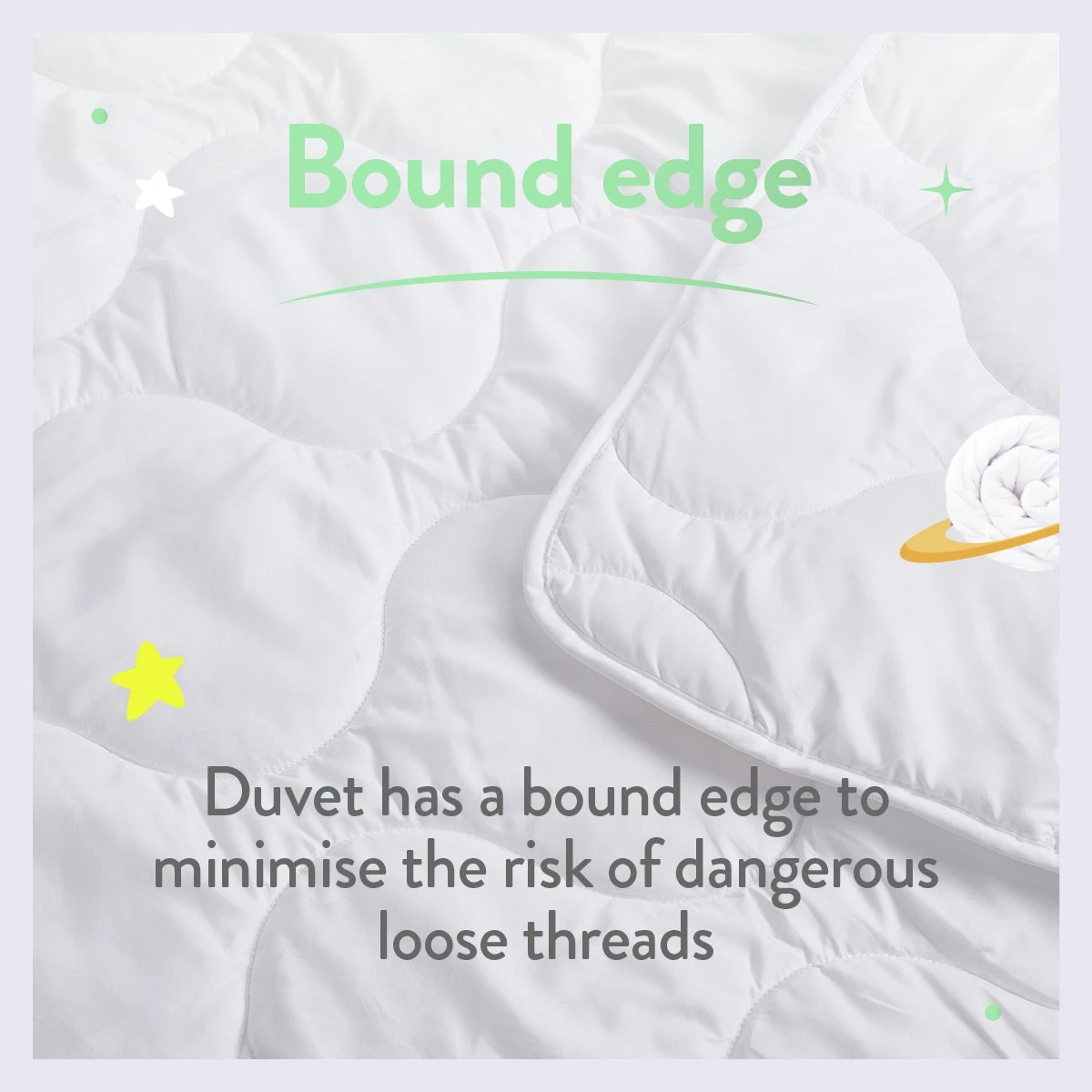 Slumberdown Anti Bacterial 4 Tog Kids Duvet - Toddler 12 Slumberdown Anti Bacterial 4 Tog Kids Duvet - Toddler - Image 10