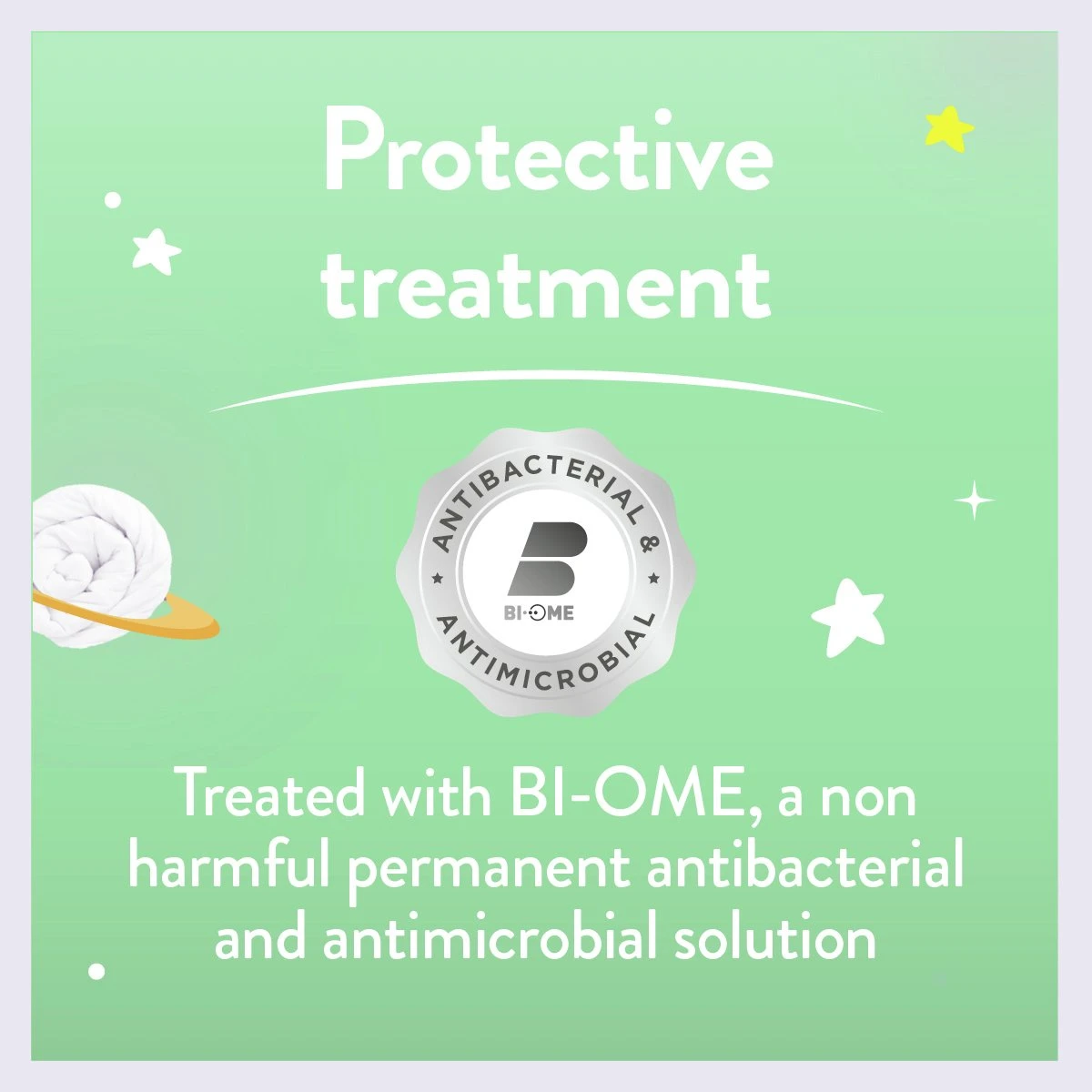 Slumberdown Anti Bacterial 4.5 Tog Kids Duvet - Single 8 Slumberdown Anti Bacterial 4.5 Tog Kids Duvet - Single - Image 6