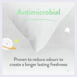 Slumberdown Anti Bacterial Soft Support Pillow - Toddler -Home Sales Store 9379426 R Z007A