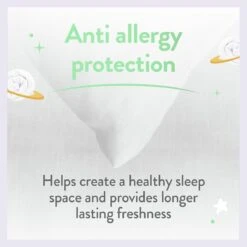 Slumberdown Anti Bacterial Soft Support Pillow - Toddler -Home Sales Store 9379426 R Z008A