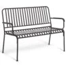 Habitat Indu 2 Seater Metal Bench - Black -Home Sales Store 9380116 R Z001A