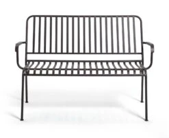 Habitat Indu 2 Seater Metal Bench - Black -Home Sales Store 9380116 R Z003A