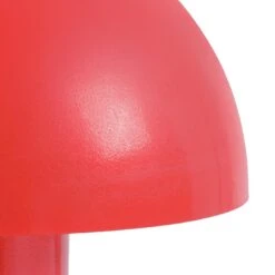 Habitat Ngami Mushroom Aluminium LED Touch Table Lamp-Orange -Home Sales Store 9381672 R Z002A