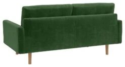 Habitat Fenner Velvet 2 Seater Sofa - Moss Green -Home Sales Store 9381847 R Z003A