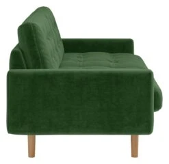 Habitat Fenner Velvet 2 Seater Sofa - Moss Green -Home Sales Store 9381847 R Z004A