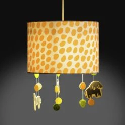 Habitat Kids Drum Dash Print & Hanging Animal Ceiling Shade -Home Sales Store 9382475 R Z002C