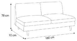 Habitat Teo Velvet 3 Seater Sofa - Charcoal -Home Sales Store 9395730 R E001