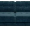 Habitat Hendricks Velvet 3 Seater Sofa - Ink Blue -Home Sales Store 9401758 R Z001A