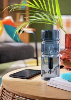 Habitat Parr Glass Column Table Lamp - Blue 15 Habitat Parr Glass Column Table Lamp - Blue -Home Sales Store 9404140 R Z003C