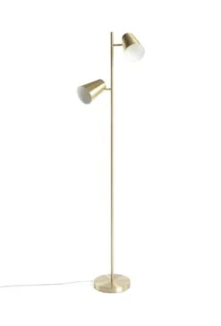 Habitat Iras Brass 2 Light Floor Lamp - Gold -Home Sales Store 9404834 R Z001C