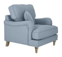 Habitat Matilda Velvet Armchair - Light Blue -Home Sales Store 9405314 R Z004A