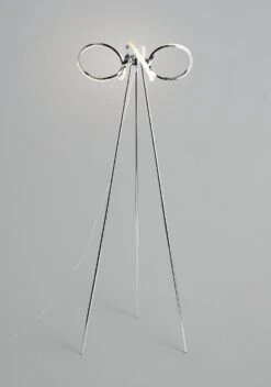 Habitat Spiral LED Tripod Floor Lamp - Chrome -Home Sales Store 9405479 R Z001C