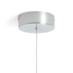 Habitat Spiral Metal LED Pendant Light - Chrome -Home Sales Store 9405486 R Z003A