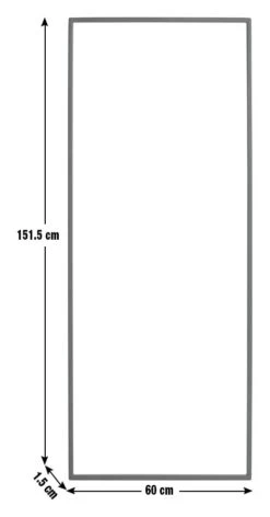 Habitat Scarcus Frame LED Floor Lamp - Black -Home Sales Store 9405802 R E001