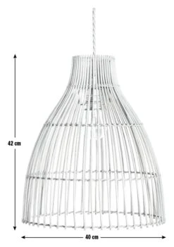 Habitat Camillo Rattan Midi Pendant Shade - Natural 12 Habitat Camillo Rattan Midi Pendant Shade - Natural -Home Sales Store 9406186 R E001
