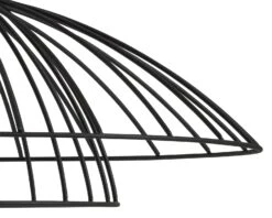 Habitat Kiso 2 Tier Wire Pendant Shade - Black 9 Habitat Kiso 2 Tier Wire Pendant Shade - Black -Home Sales Store 9406430 R Z002A