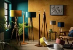 Habitat Tripod Floor Lamp Base - Walnut Stain 7 Habitat Tripod Floor Lamp Base - Walnut Stain -Home Sales Store 9407271 R Z003C