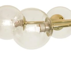 Habitat Molecular 6 Light Metal Flush Ceiling Light - Brass 10 Habitat Molecular 6 Light Metal Flush Ceiling Light - Brass -Home Sales Store 9409406 R Z002A